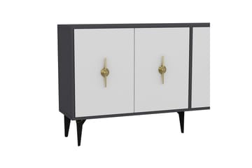 Thylen Konsollbord 180 cm - Antrasitt/Hvit - Møbler - Bord - Avlastningsbord & sidobord - Konsollbord & gangbord