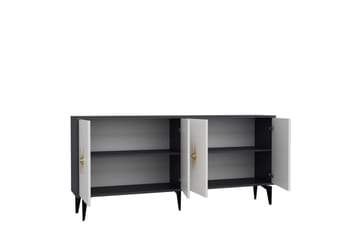 Thylen Konsollbord 180 cm - Antrasitt/Hvit - Møbler - Bord - Avlastningsbord & sidobord - Konsollbord & gangbord
