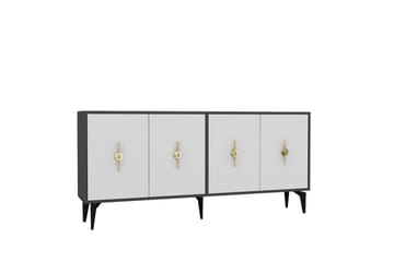 Thylen Konsollbord 180 cm - Antrasitt/Hvit - Møbler - Bord - Avlastningsbord & sidobord - Konsollbord & gangbord