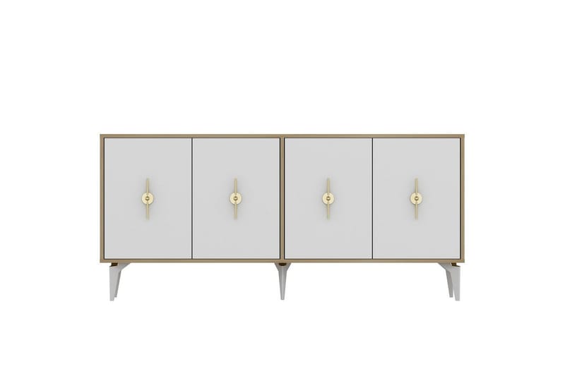 Thylen Konsollbord 180 cm, Eik/Hvit