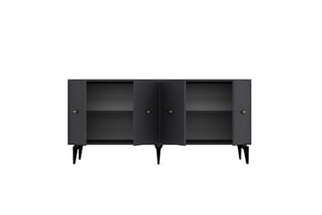 Thyros Konsollbord 180 cm - Antrasitt - Møbler - Bord - Avlastningsbord & sidobord - Konsollbord & gangbord