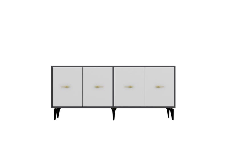 Thyros Konsollbord 180 cm - Antrasitt/Hvit - Møbler - Bord - Avlastningsbord & sidobord - Konsollbord & gangbord