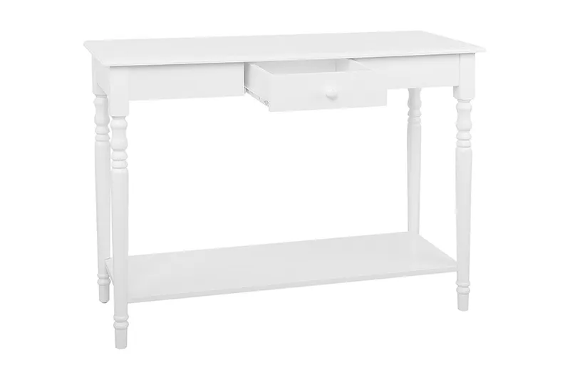 Tobago Avlastningsbord 102 cm - Hvit - Møbler - Bord - Avlastningsbord & sidobord - Konsollbord & gangbord