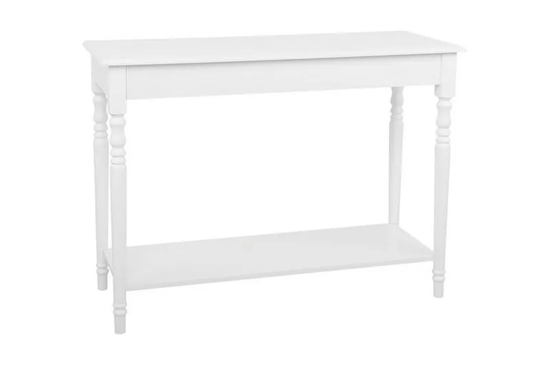 Tobago Avlastningsbord 102 cm - Hvit - Møbler - Bord - Avlastningsbord & sidobord - Konsollbord & gangbord