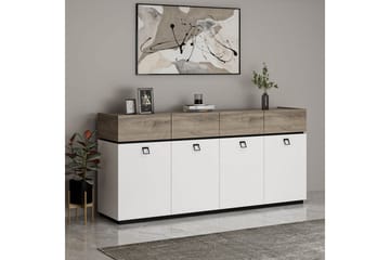 Tolwin Konsollbord 180 cm - Svart/Hvit - Møbler - Bord - Avlastningsbord & sidobord - Konsollbord & gangbord