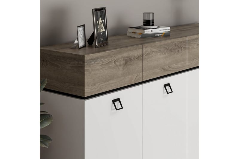 Tolwin Konsollbord 180 cm - Svart/Hvit - Møbler - Bord - Avlastningsbord & sidobord - Konsollbord & gangbord