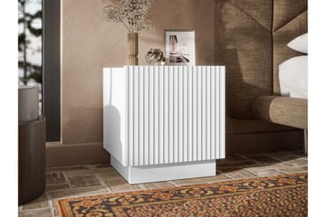 Torvalen Sängbord 45 cm - Hvit - Møbler - Bord - Avlastningsbord & sidobord - Sengebord & nattbord