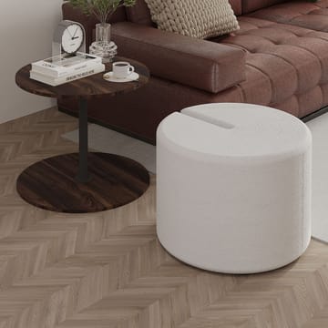 Torven Sett med sidebord 43x47x43 cm - Valnøtt - Møbler - Bord - Avlastningsbord & sidobord - Brettbord og småbord