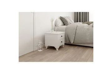 Torvenn Nattbord 45 cm - Matt Hvit - Møbler - Bord - Avlastningsbord & sidobord - Sengebord & nattbord