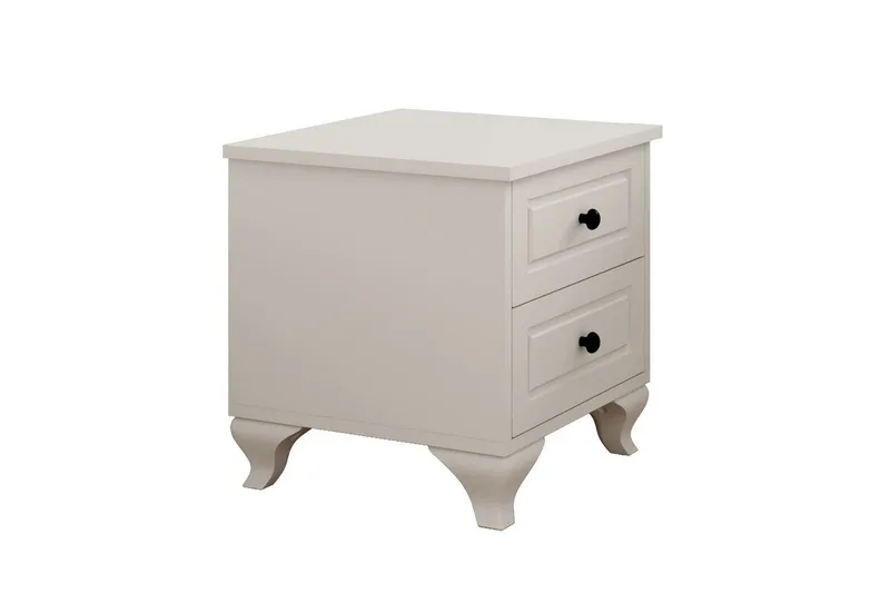 Torvenn Nattbord 45 cm - Matt Hvit - Møbler - Bord - Avlastningsbord & sidobord - Sengebord & nattbord