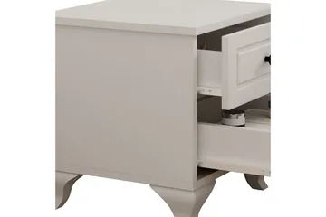 Torvenn Nattbord 45 cm - Matt Hvit - Møbler - Bord - Avlastningsbord & sidobord - Sengebord & nattbord