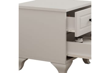 Torvenn Nattbord 45 cm - Matt Hvit - Møbler - Bord - Avlastningsbord & sidobord - Sengebord & nattbord