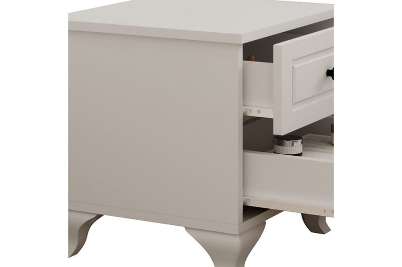 Torvenn Nattbord 45 cm - Matt Hvit - Møbler - Bord - Avlastningsbord & sidobord - Sengebord & nattbord