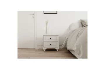 Torvenn Nattbord 45 cm - Matt Hvit - Møbler - Bord - Avlastningsbord & sidobord - Sengebord & nattbord