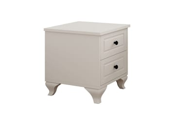 Torvenn Nattbord 45 cm - Matt Hvit - Møbler - Bord - Avlastningsbord & sidobord - Sengebord & nattbord