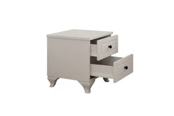 Torvenn Nattbord 45 cm - Matt Hvit - Møbler - Bord - Avlastningsbord & sidobord - Sengebord & nattbord