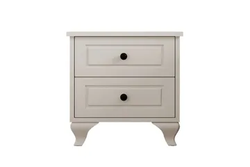 Torvenn Nattbord 45 cm - Matt Hvit - Møbler - Bord - Avlastningsbord & sidobord - Sengebord & nattbord