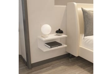 Torvic Nattbord 45 cm - Hvit - Møbler - Bord - Avlastningsbord & sidobord - Sengebord & nattbord