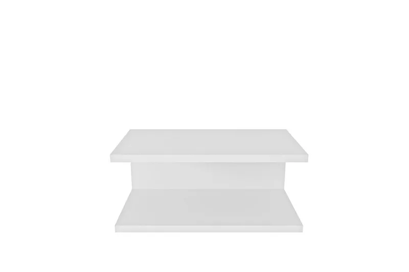 Torvic Vegghengt Nattbord 45 cm, Oppbevaring med Hylle - Hvit - Møbler - Bord - Avlastningsbord & sidobord - Sengebord & nattbord