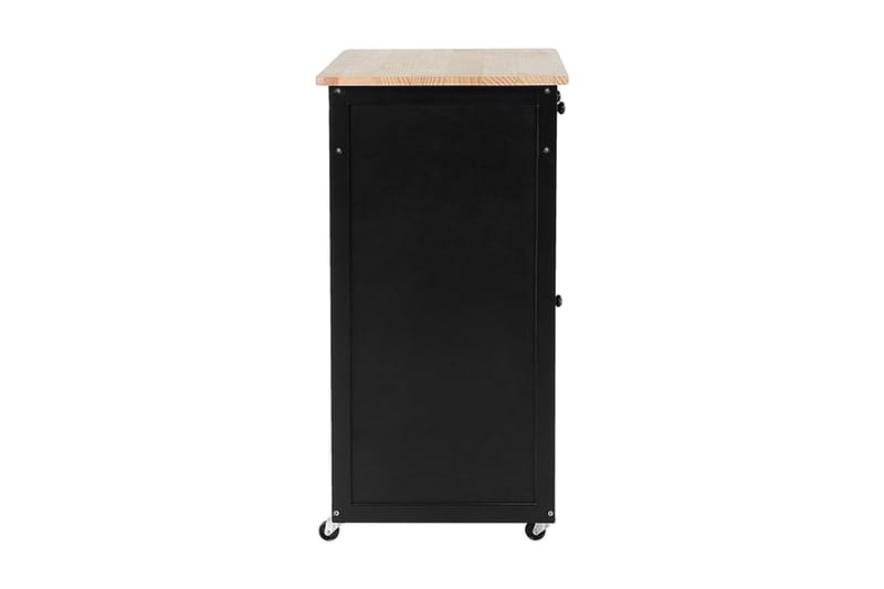 Trapani Serveringsbord 75 cm - Svart - Oppbevaring - Oppbevaringsmøbler - Kjøkkenøy