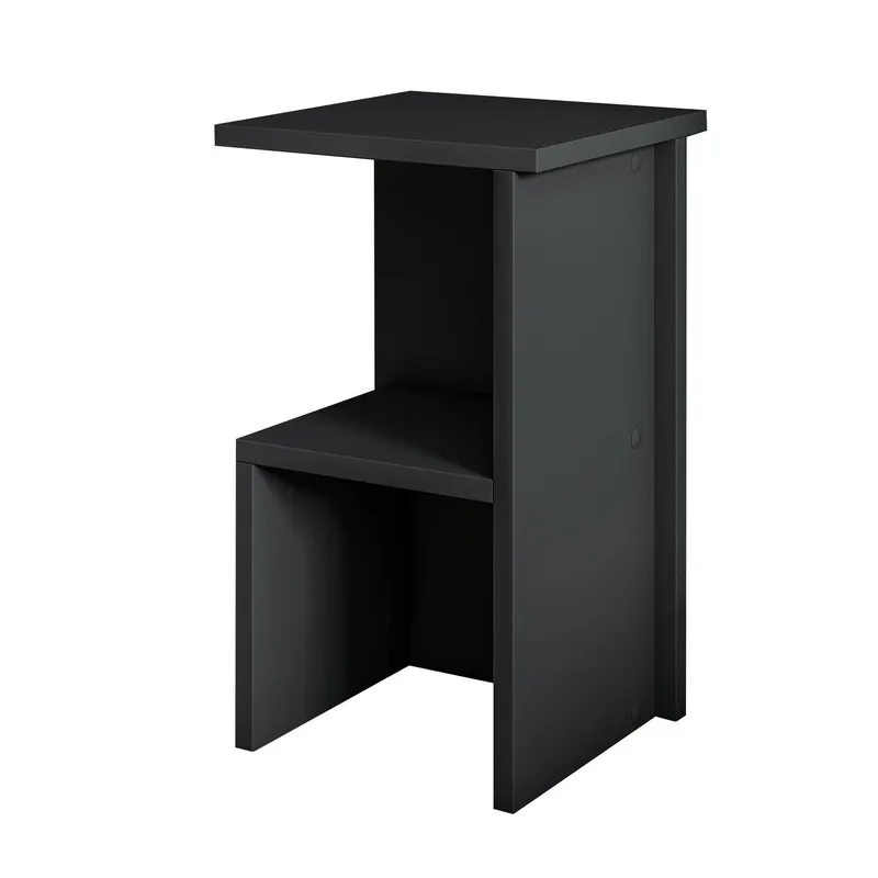 Tunel Nattbord 29,6x50x29,6 cm, Antrasitt