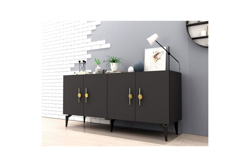 Ulmar Konsollbord 150 cm - Antrasitt - Møbler - Bord - Avlastningsbord & sidobord - Konsollbord & gangbord