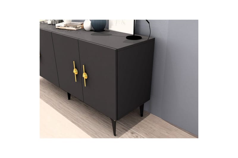 Ulmar Konsollbord 150 cm - Antrasitt - Møbler - Bord - Avlastningsbord & sidobord - Konsollbord & gangbord