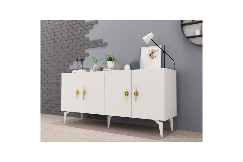 Ulmar Konsollbord 150 cm - Hvit - Møbler - Bord - Avlastningsbord & sidobord - Konsollbord & gangbord