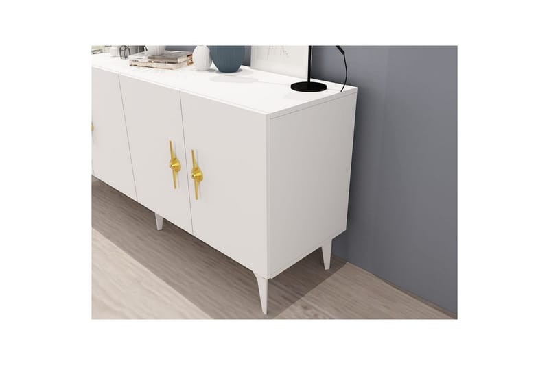 Ulmar Konsollbord 150 cm - Hvit - Møbler - Bord - Avlastningsbord & sidobord - Konsollbord & gangbord