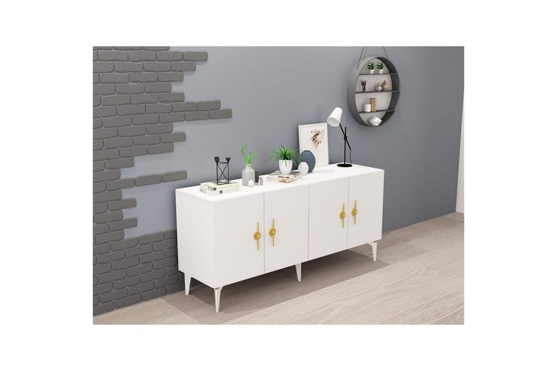 Ulmar Konsollbord 150 cm - Hvit - Møbler - Bord - Avlastningsbord & sidobord - Konsollbord & gangbord