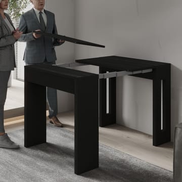 Uttrekkbart konsollbord Homitis Nivo (80 x 76,1 x 44 cm) Svart tre - Møbler - Bord - Avlastningsbord & sidobord - Konsollbord & gangbord