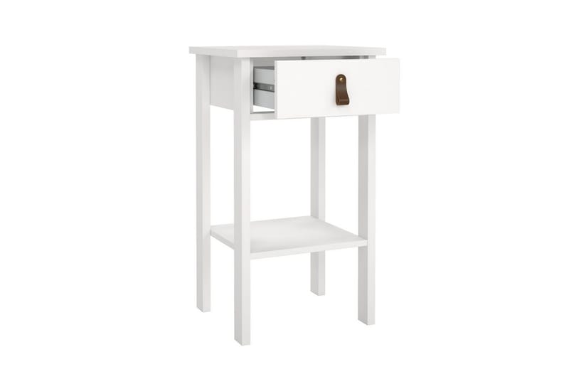 Vallvidera Nattbord 40 cm - Hvit - Møbler - Bord - Avlastningsbord & sidobord - Sengebord & nattbord