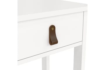 Vallvidera Nattbord 40 cm - Hvit - Møbler - Bord - Avlastningsbord & sidobord - Sengebord & nattbord