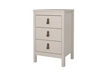 Vallvidera Sengebord 44 cm - Beige - Møbler - Bord - Avlastningsbord & sidobord - Sengebord & nattbord