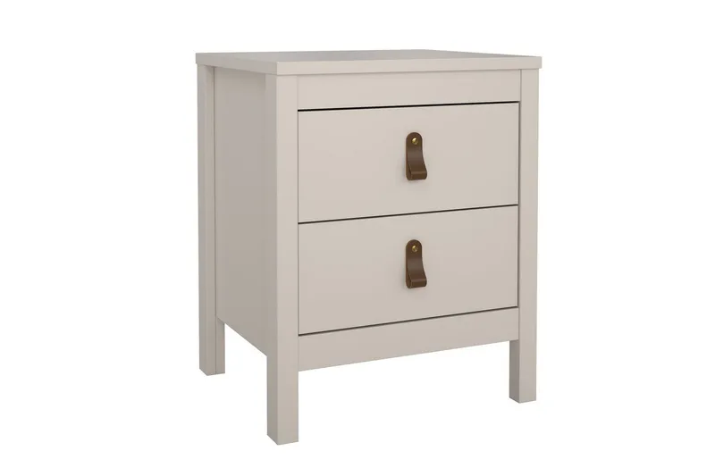 Vallvidera Sengebord 44 cm - Beige - Møbler - Bord - Avlastningsbord & sidobord - Sengebord & nattbord
