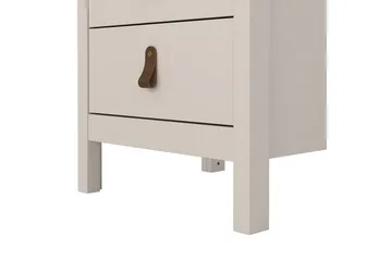 Vallvidera Sengebord 44 cm - Beige - Møbler - Bord - Avlastningsbord & sidobord - Sengebord & nattbord