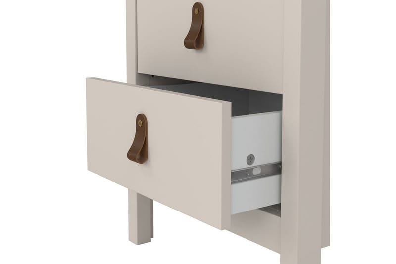 Vallvidera Sengebord 44 cm - Beige - Møbler - Bord - Avlastningsbord & sidobord - Sengebord & nattbord