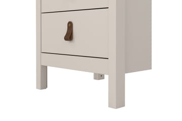 Vallvidera Sengebord 44 cm - Beige - Møbler - Bord - Avlastningsbord & sidobord - Sengebord & nattbord
