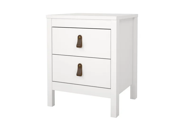 Vallvidera Sengebord 44 cm, Hvit