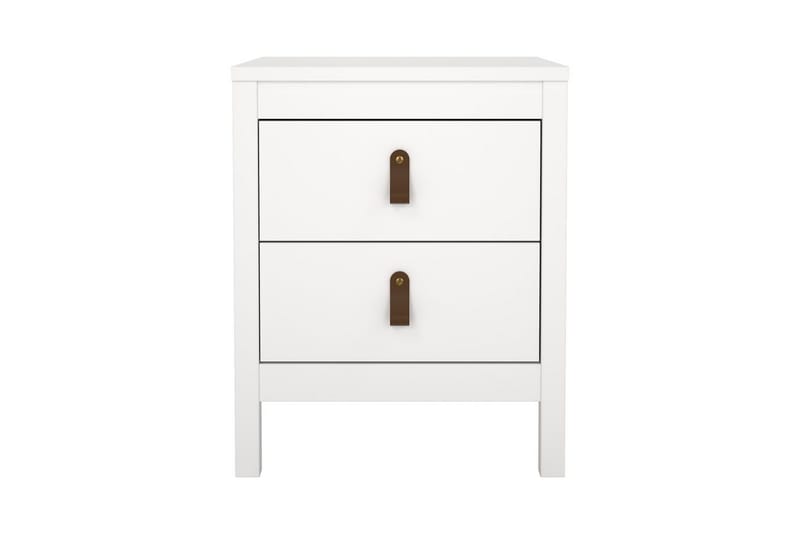 Vallvidera Sengebord 44 cm - Hvit - Møbler - Bord - Avlastningsbord & sidobord - Sengebord & nattbord