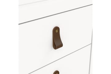 Vallvidera Sengebord 44 cm - Hvit - Møbler - Bord - Avlastningsbord & sidobord - Sengebord & nattbord