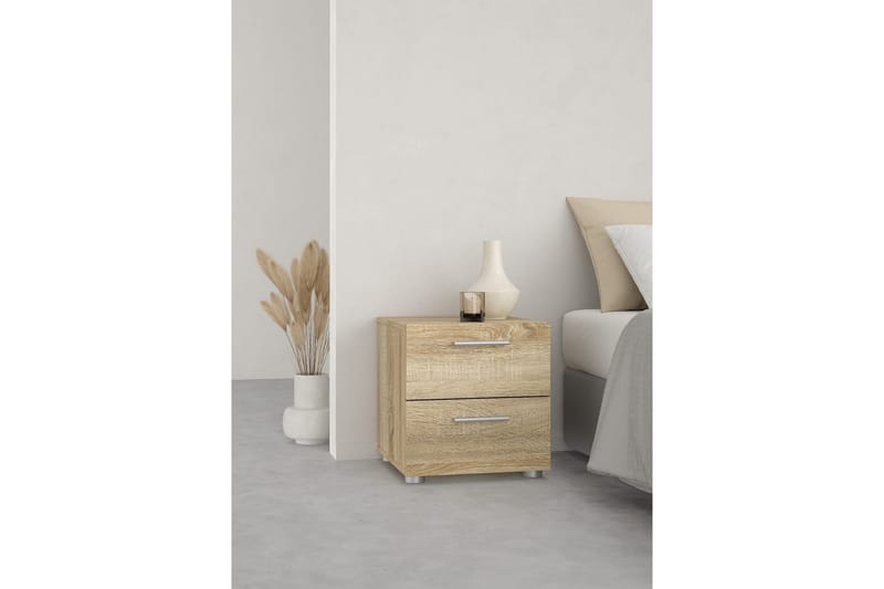 Vansu Nattbord 40 cm - Natur - Møbler - Bord - Avlastningsbord & sidobord - Sengebord & nattbord