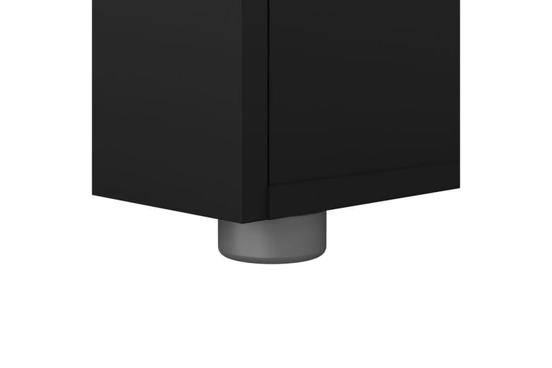 Vansu Nattbord 40 cm - Svart - Møbler - Bord - Avlastningsbord & sidobord - Sengebord & nattbord