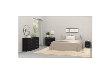 Vansu Nattbord 40 cm - Svart - Møbler - Bord - Avlastningsbord & sidobord - Sengebord & nattbord