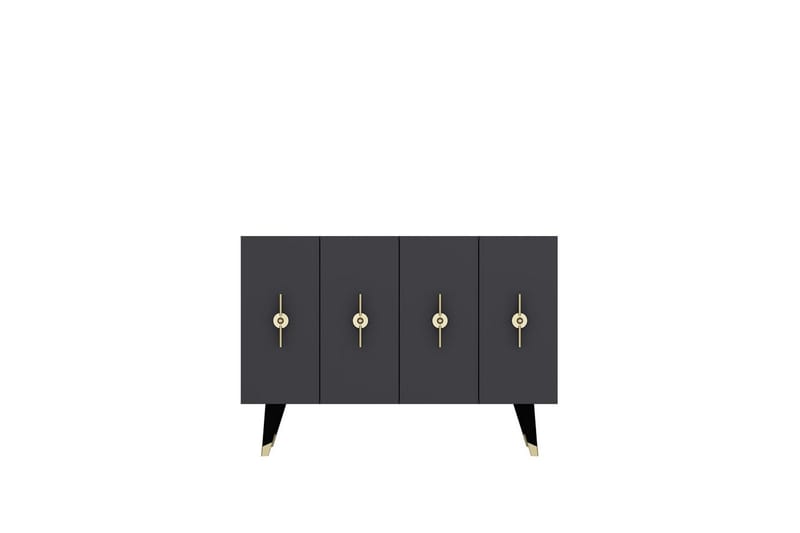 Varen Konsollbord 120 cm - Gull/Antrasitt - Møbler - Bord - Avlastningsbord & sidobord - Konsollbord & gangbord