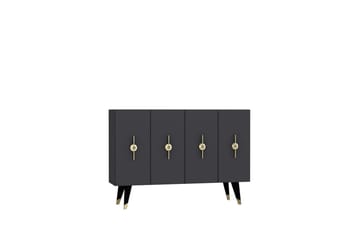 Varen Konsollbord 120 cm - Gull/Antrasitt - Møbler - Bord - Avlastningsbord & sidobord - Konsollbord & gangbord