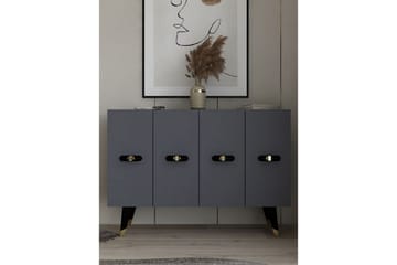 Varen Konsollbord 120 cm - Gull/Antrasitt - Møbler - Bord - Avlastningsbord & sidobord - Konsollbord & gangbord