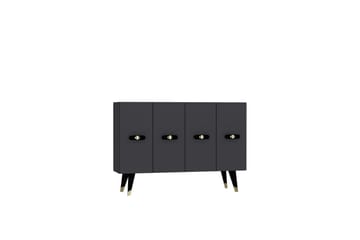 Varen Konsollbord 120 cm - Gull/Antrasitt - Møbler - Bord - Avlastningsbord & sidobord - Konsollbord & gangbord