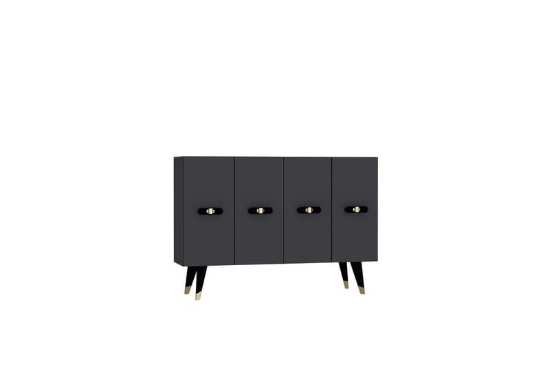 Varen Konsollbord 120 cm - Gull/Antrasitt - Møbler - Bord - Avlastningsbord & sidobord - Konsollbord & gangbord