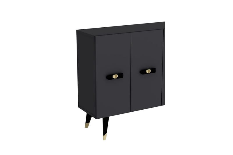 Varen Konsollbord 120 cm - Gull/Antrasitt - Møbler - Bord - Avlastningsbord & sidobord - Konsollbord & gangbord